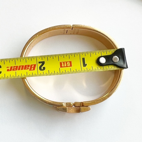 Hermes Clic H Bracelet - Blue, 18K
Rose Gold-Plated Bangle, Bracelet - Picture 3 of 16